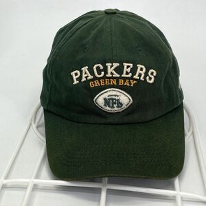 Green Bay Packers Strap Back Baseball Hat Puma Pro Line Authentic (H16)